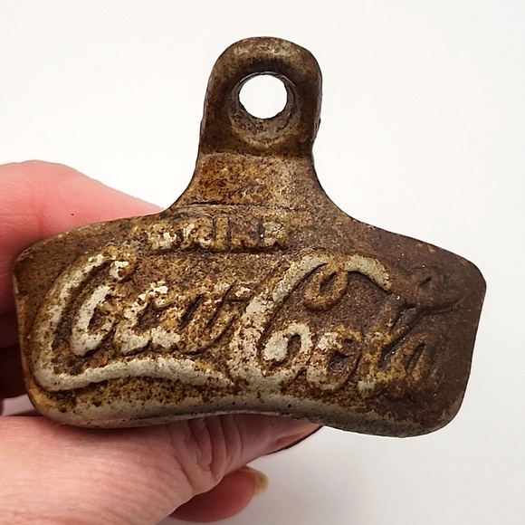 Vintage Star X Coca Cola Wall Mount Bottle Opener - Picture 1 of 6